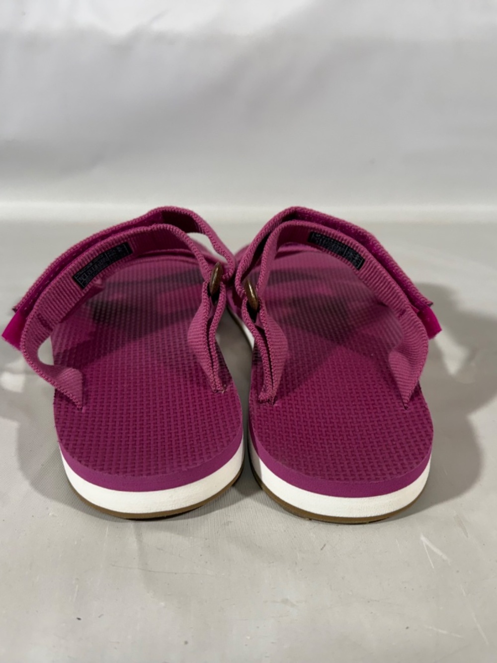 Teva Original Universal Slim Women's Walking Water Sandals Purple Straps 8 - Picture 5 of 11